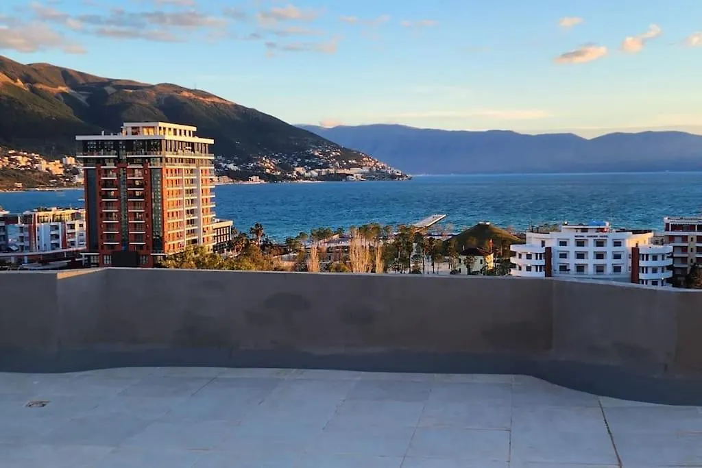 Apartment Top-Floor Apartment: Amazing City & Sea View Vlore