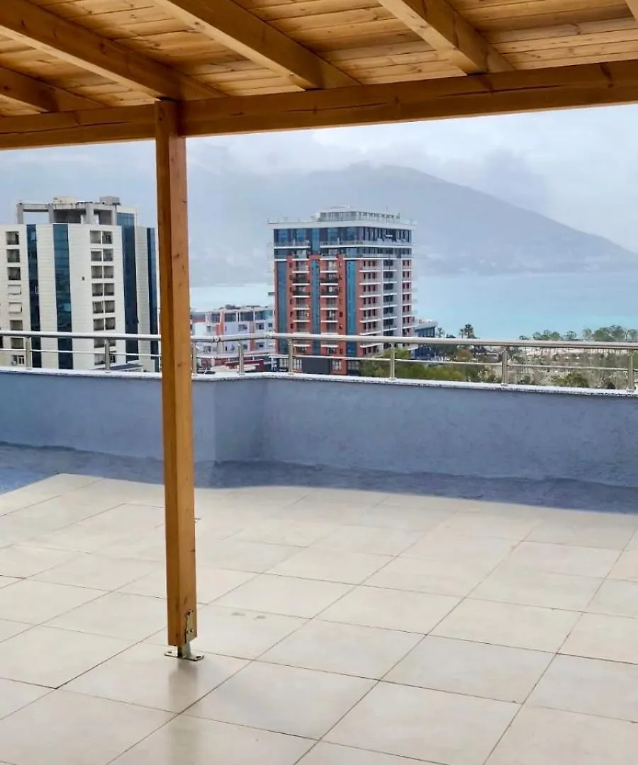 Top-Floor Apartment: Amazing City & Sea View Vlore Apartment